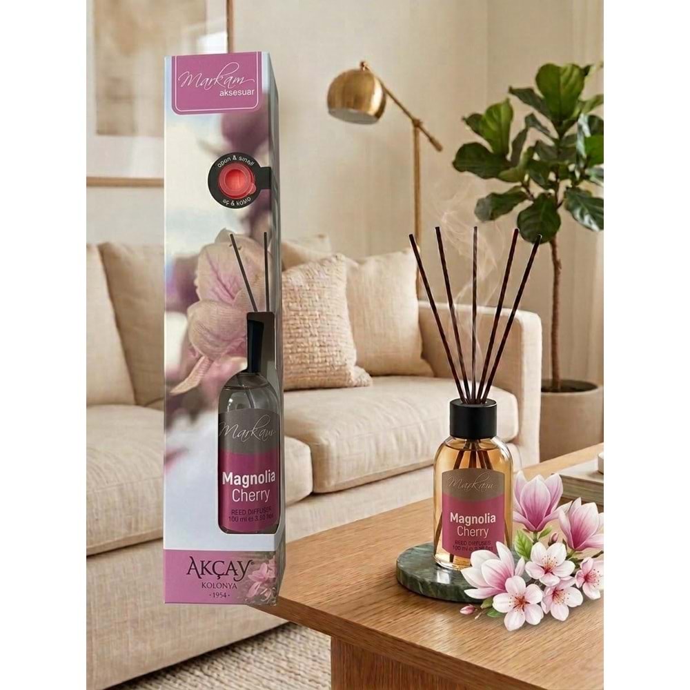 MARKAM AKSESUAR ÇUBUKLU ODA KOKUSU - MANGO KİRAZ 100ML