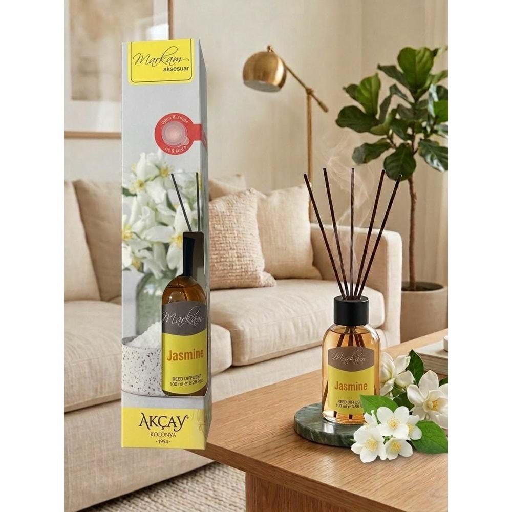 MARKAM AKSESUAR ÇUBUKLU ODA KOKUSU - YASMİN 100ML