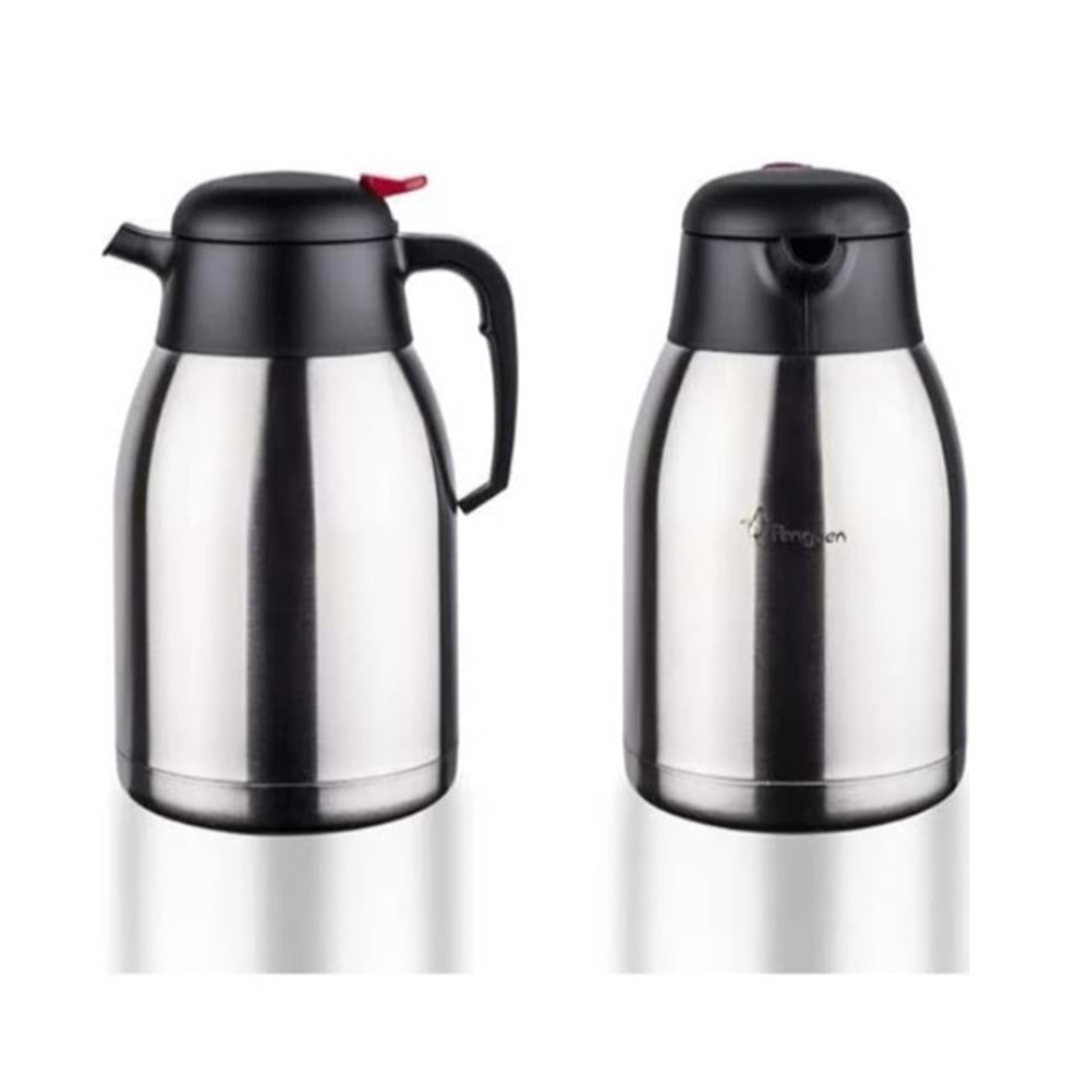 PENGUEN 2LT ÇELİK TERMOS ALTI ÇELİK *12