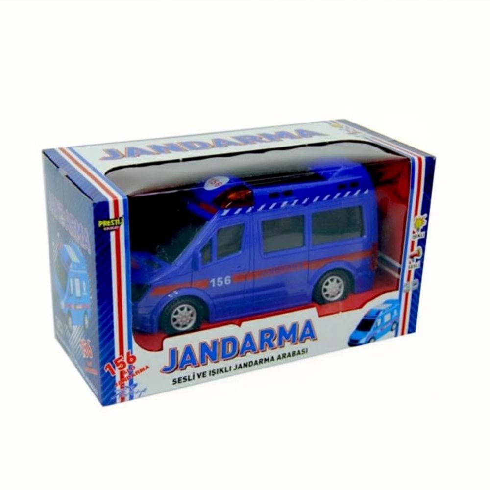 PRESTİJ OYUNCAK JANDARMA MİNİBÜS IŞIKLI SESLİ