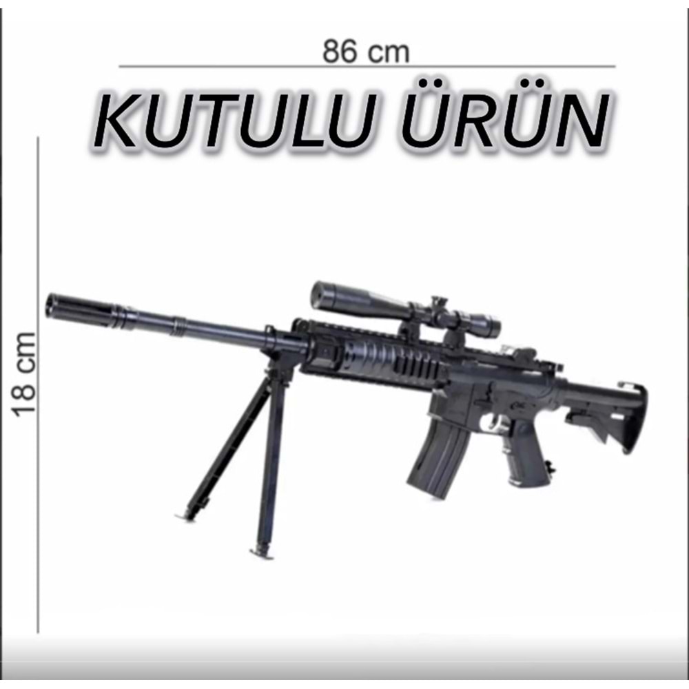 OZZİ TOYS M416 SNİPER TÜFEK BÜYÜK BONCUKLU