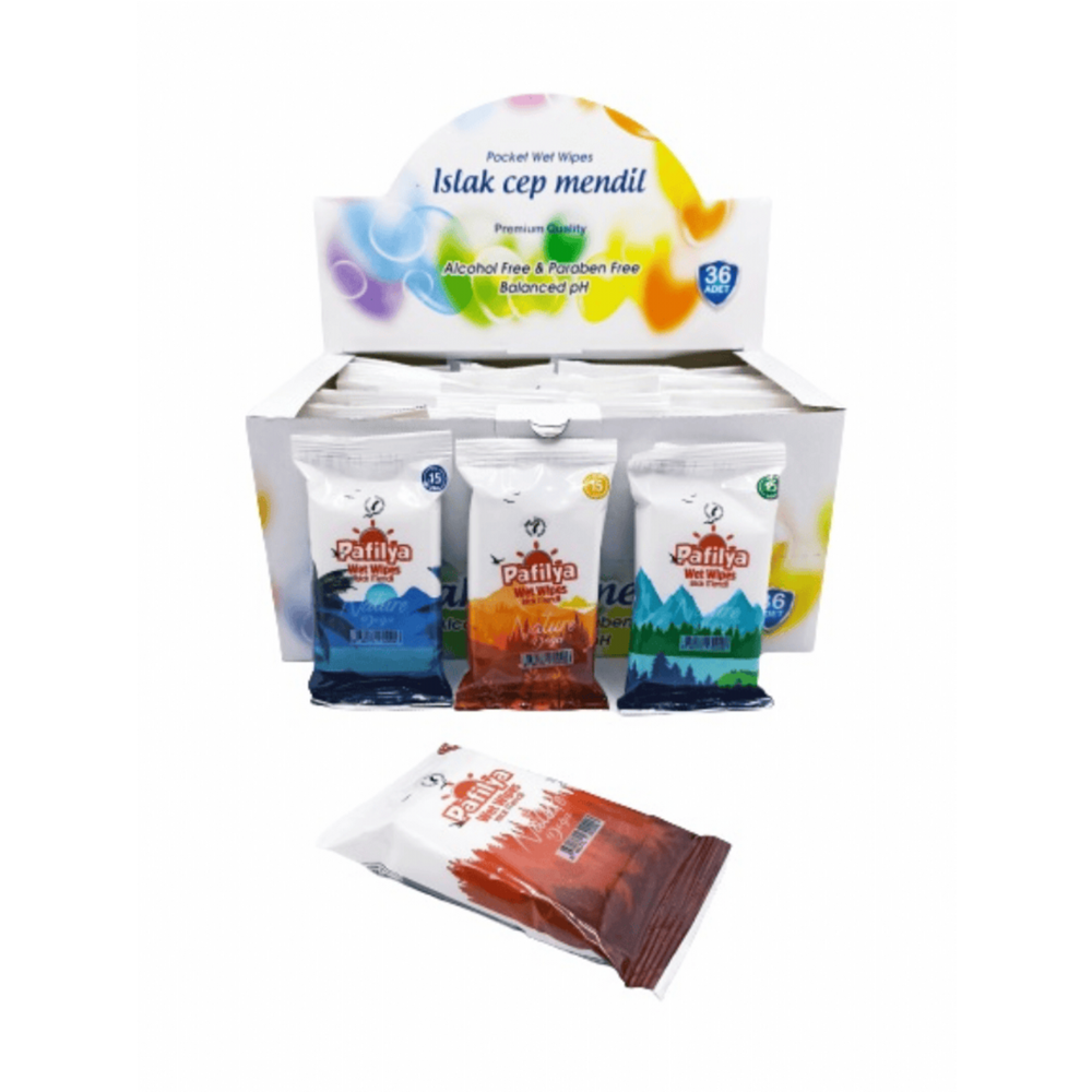 PAFİLYA CEP ISLAK MENDİLİ 15 Lİ *36