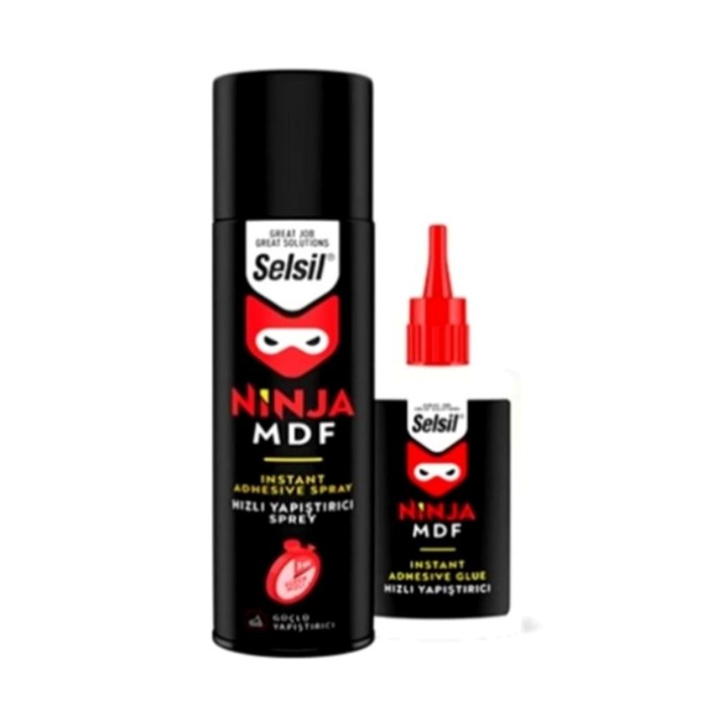 SELSİL NİNJA SÜPER HIZLI YAPIŞTIRICI 200ML, *25
