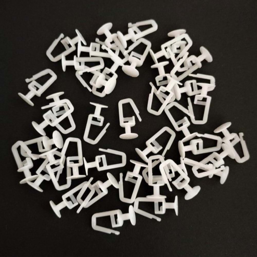 PERDE DÜĞMESİ KİLİTLİ DÖKME 1000 Lİ POŞET