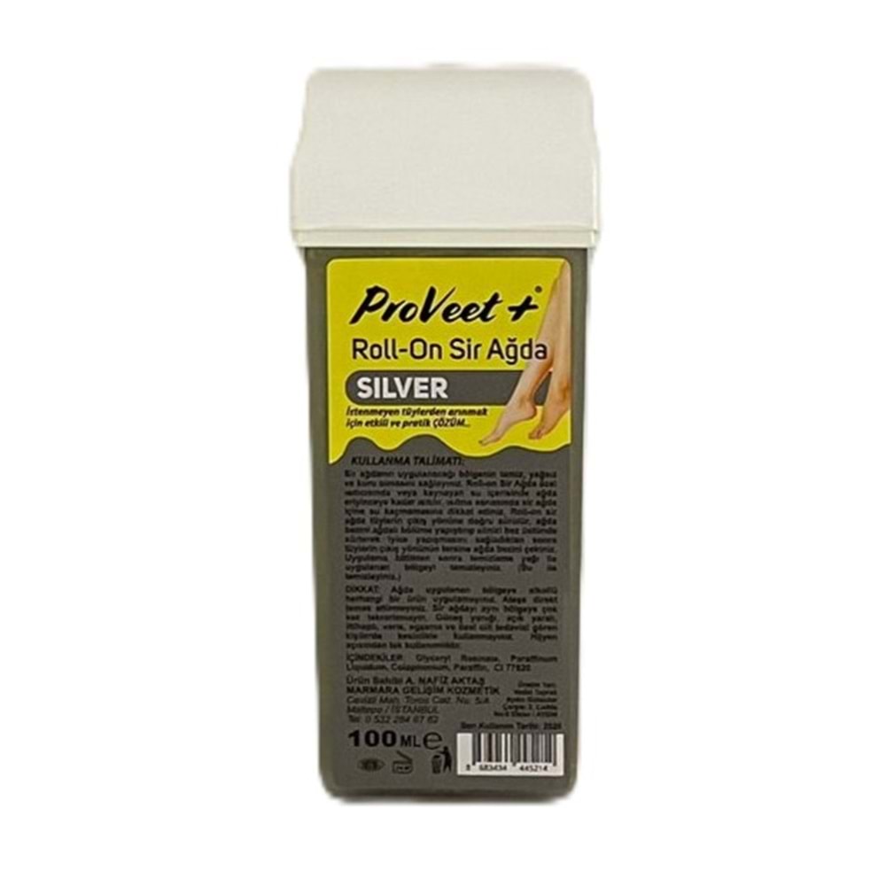 PROWEET ROLL-ON SİR AĞDA SİLVER *24