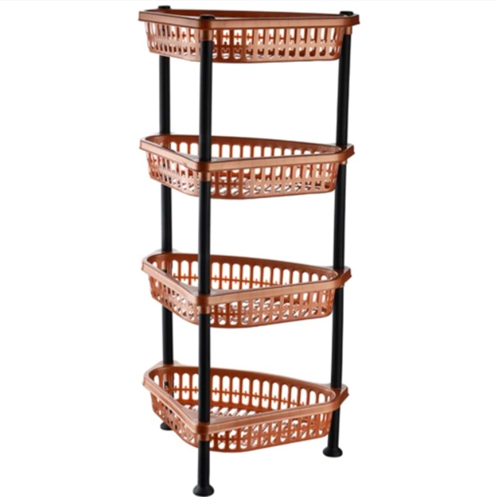 BURSEV FOLLOW ME ÜÇGEN NOSTALJİ SEBZELİK BAKIR RENK