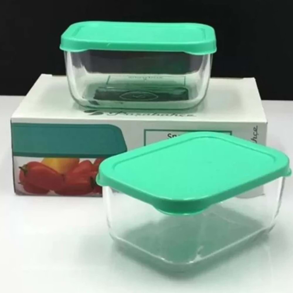 PAŞABAHÇE SNOWBOX 2 PCS SET 2 Lİ SAKLAMA KABI