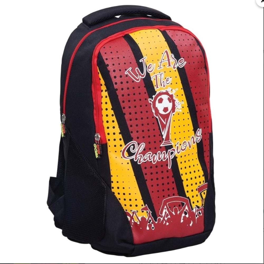 MİKRO OKUL ÇANTASI TAKIMLI SARI KIRMIZI