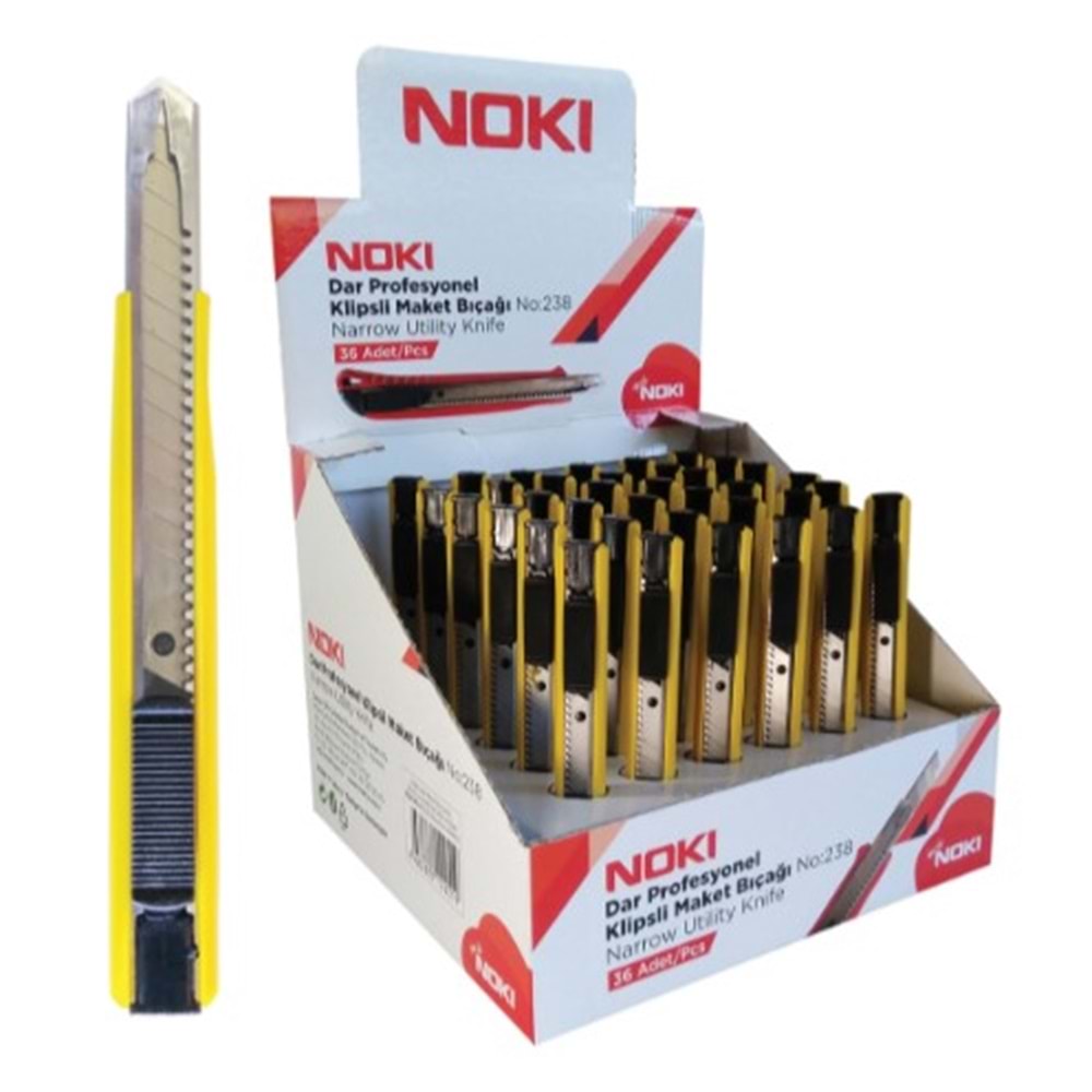 NOKİ 65238 İNCE MAKET BIÇAĞI METAL *36