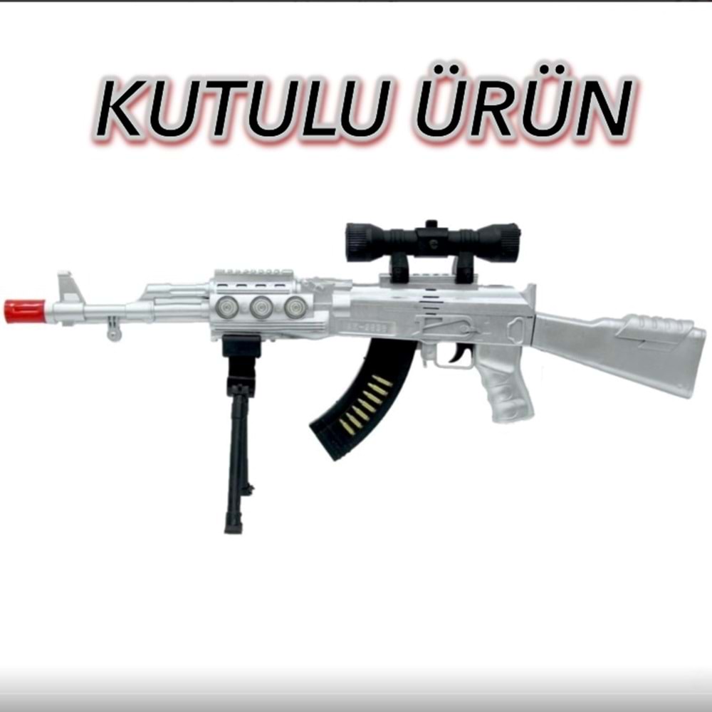 PRESTİJ OYUNCAK AK47 SOFT BLAST SNIPER 2 IŞIKLI SESLİ