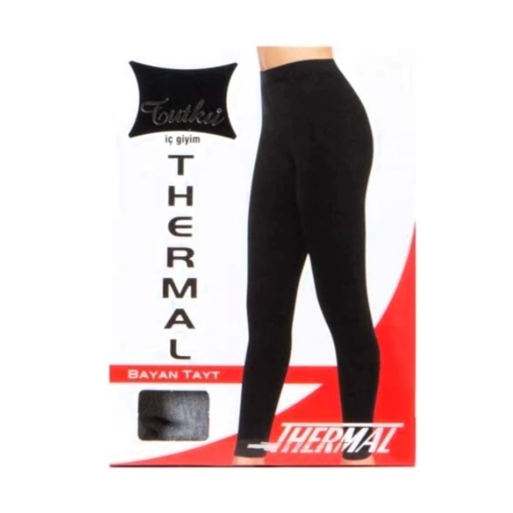 TUTKU BAYAN TERMAL ALT SİYAH M BEDEN *15