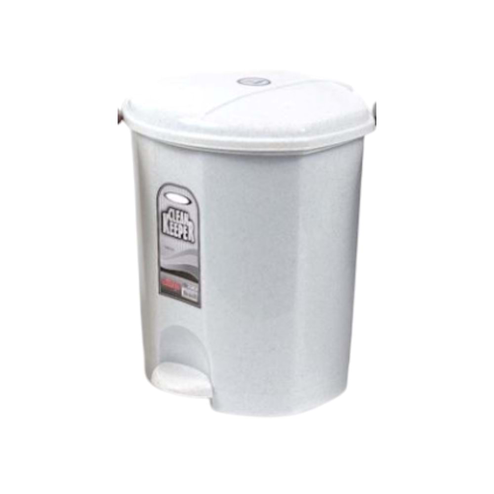 PEDALLI ÇÖP KOVASI NO:5 (33LT) - BEYAZ