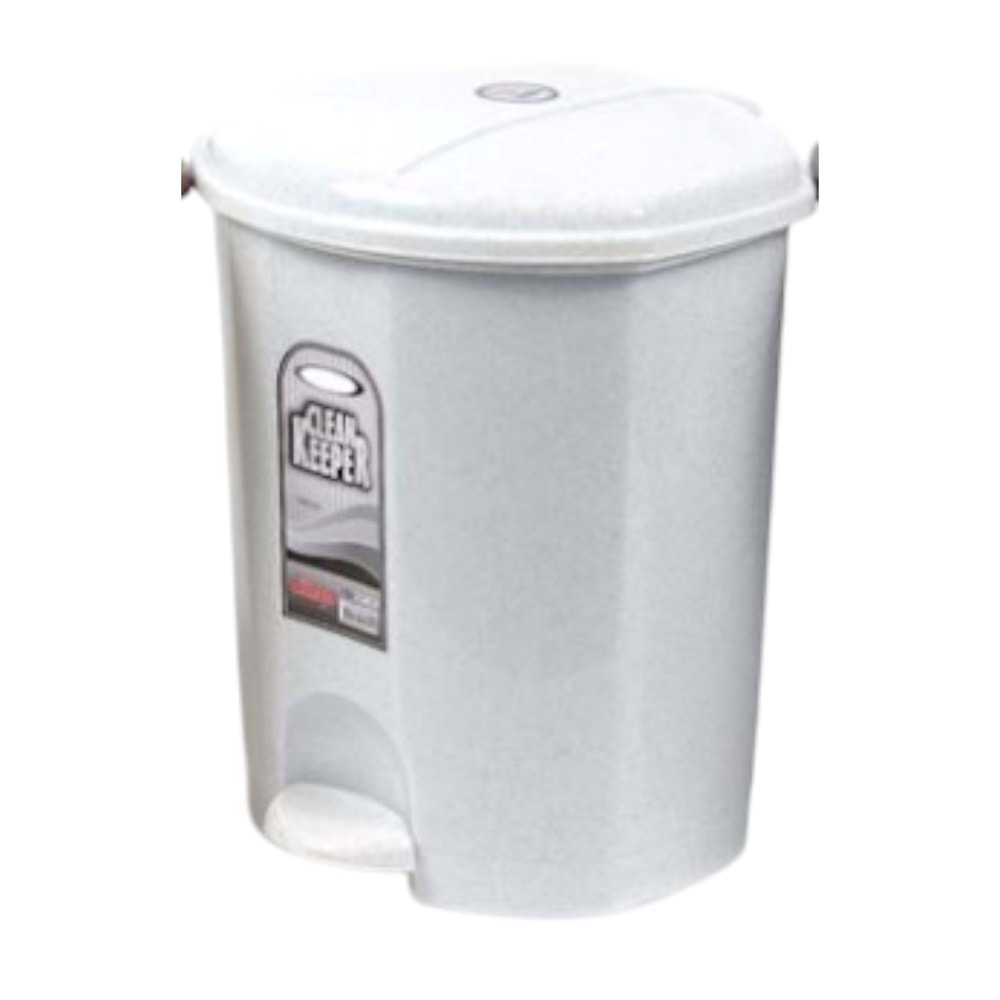 PEDALLI ÇÖP KOVASI NO:6 (50LT) - BEYAZ