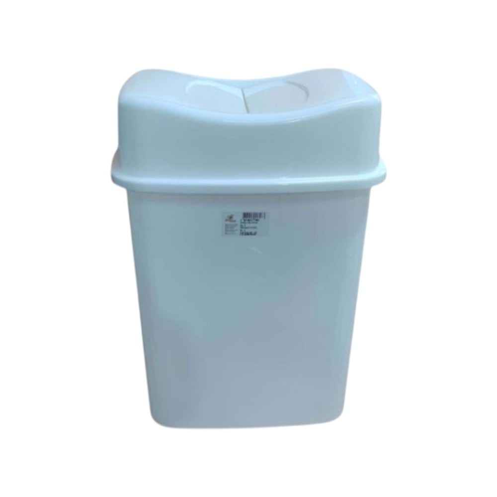 GİRDAP ÇÖP KOVASI NO:4 (18 LT) (BEYAZ)