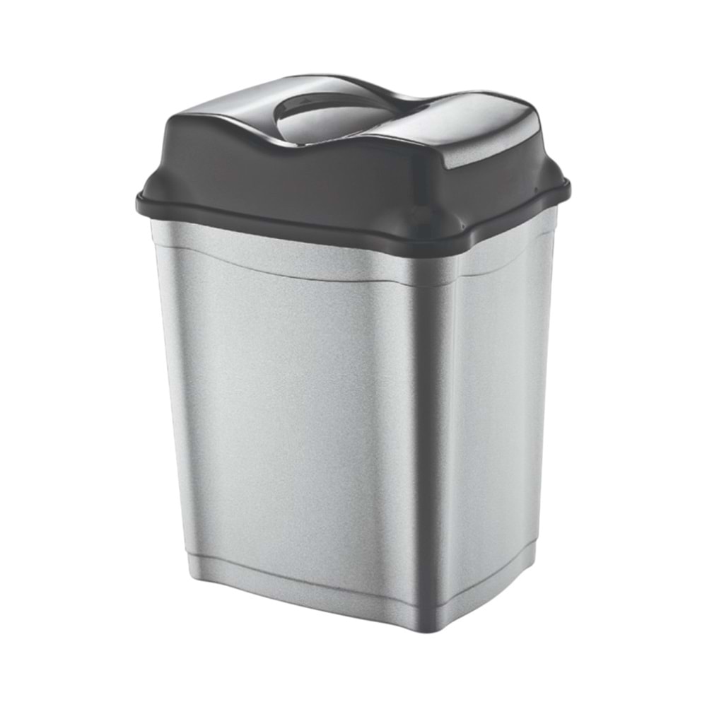GİRDAP ÇÖP KOVASI NO:4 (18 LT) (M.GRİ)