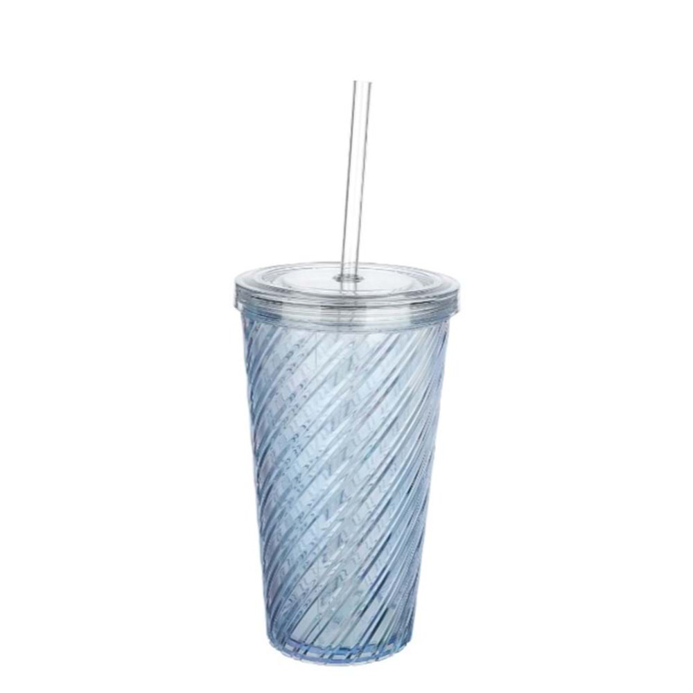 LIMESHAKE DESENLİ BARDAK 600 ML
