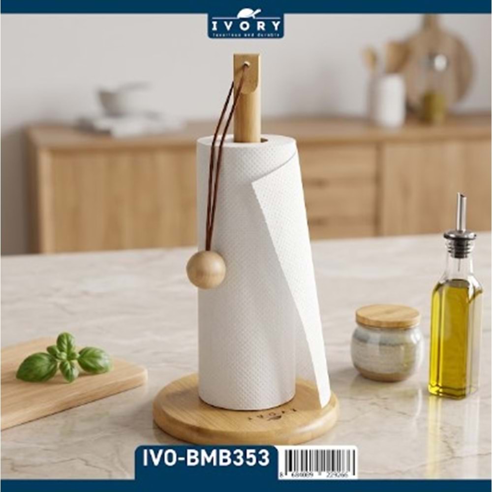 IVORY BAMBU DİK KAĞIT HAVLULUK 60*