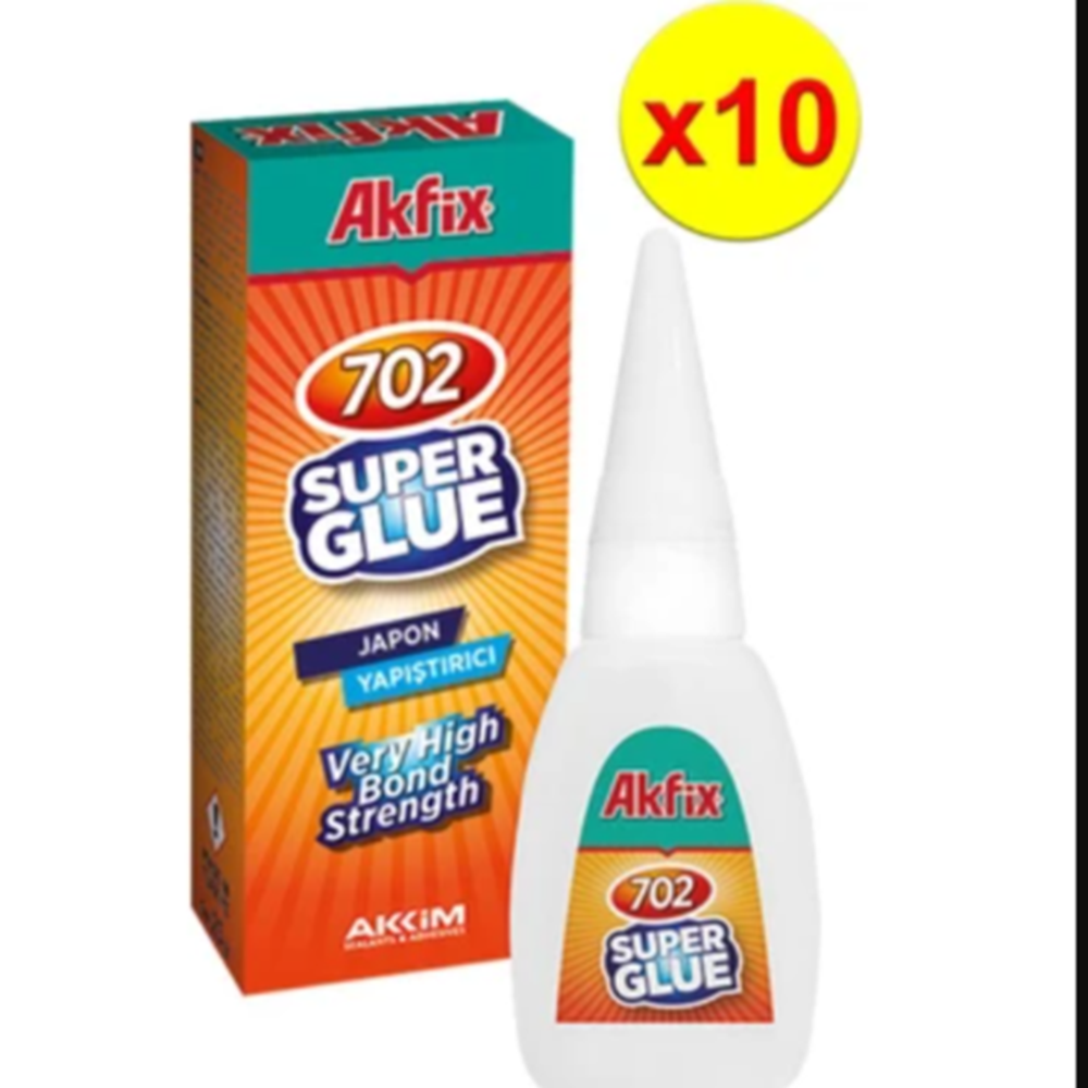 AKFİX 702 JAPON YAPIŞTIRICISI 25GR *50