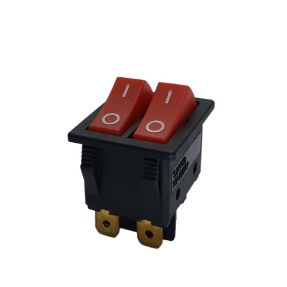 DİKDÖRTGEN İKİLİ ÇITÇIT ELEKTRİK DEVRE DÜĞMESİ 100LÜ