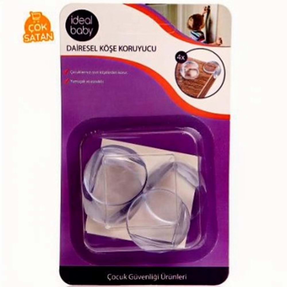 İDEAL BABY DAİRESEL KÖŞE KORUYUCU *24