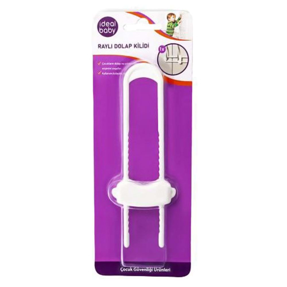 İDEAL BABY RAYLI DOLAP KİLİDİ