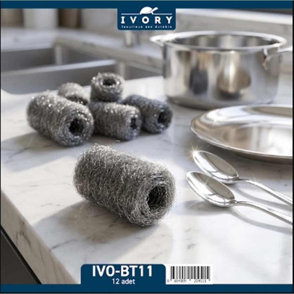 IVORY 12Lİ BULAŞIK TELİ 120*