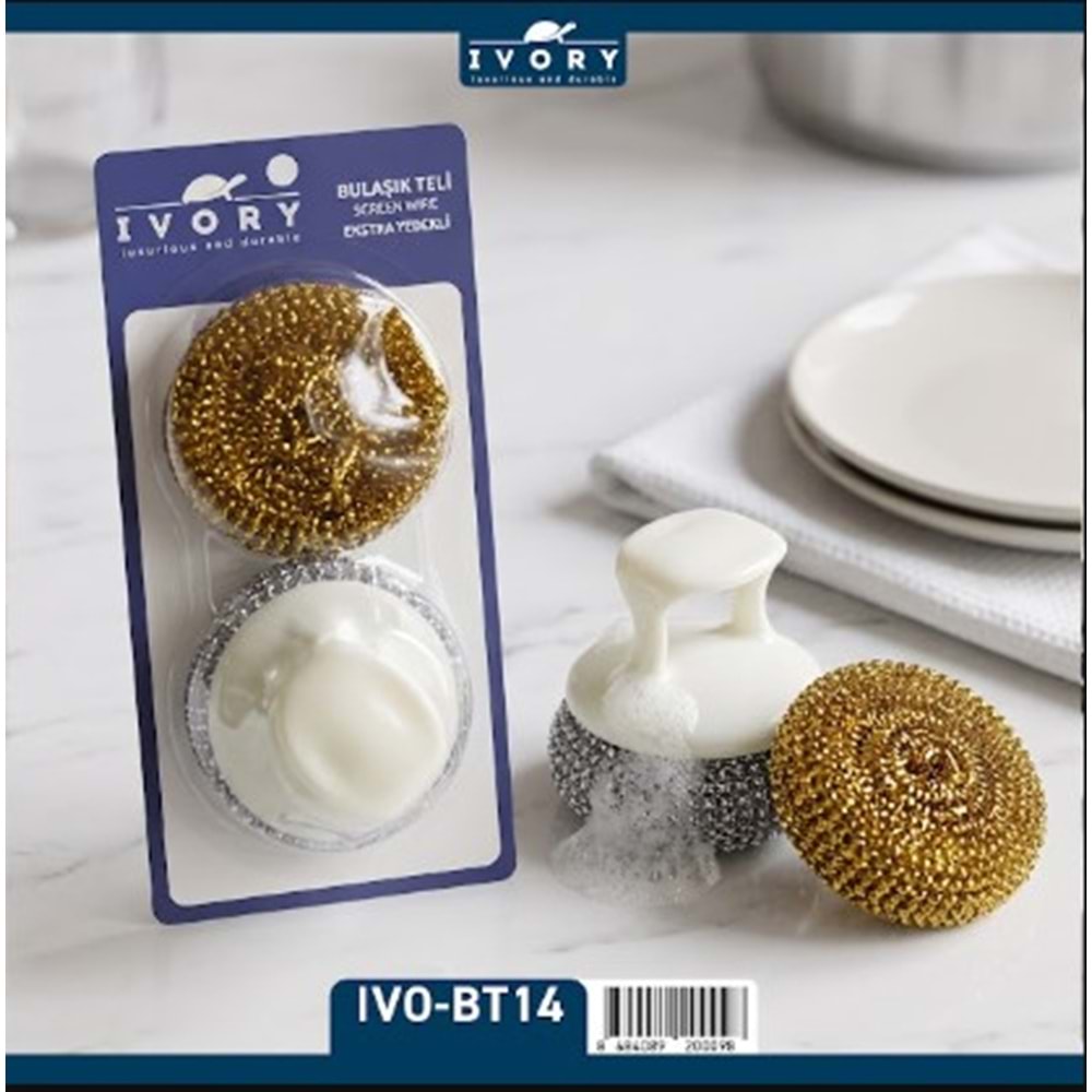 IVORY YEDEKLİ OVMA TELİ SETİ 180*