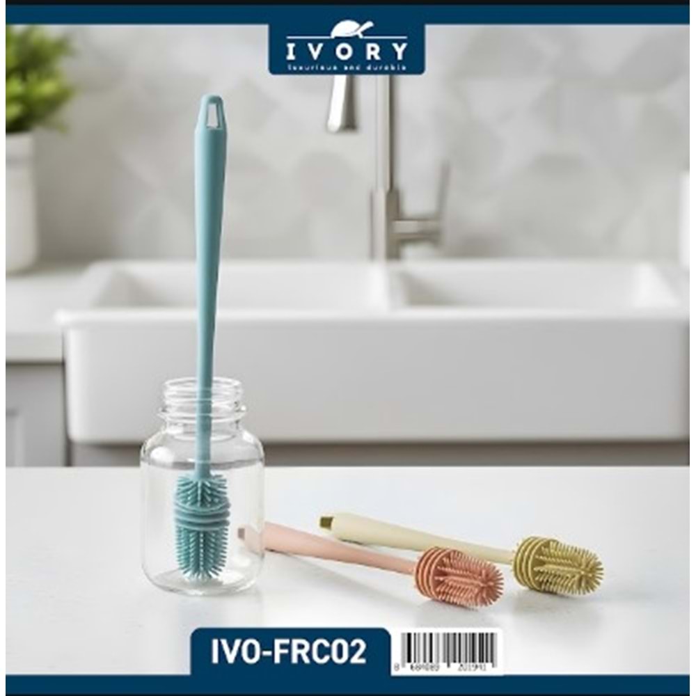 IVORY SİLİKON JUMBO BİBERON FIRÇASI 80*