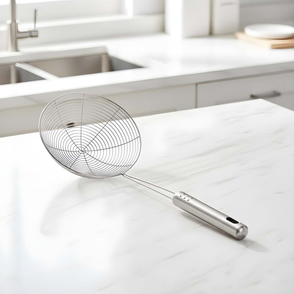 IVORY 16 CM SAPLI METAL KEVGİR 400*