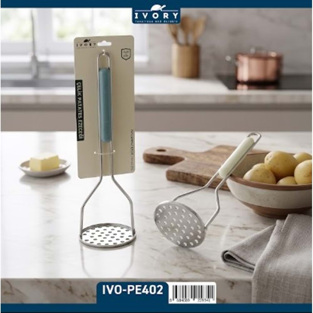 IVORY ÇELİK SAPLI PATATES EZİCİ 60*
