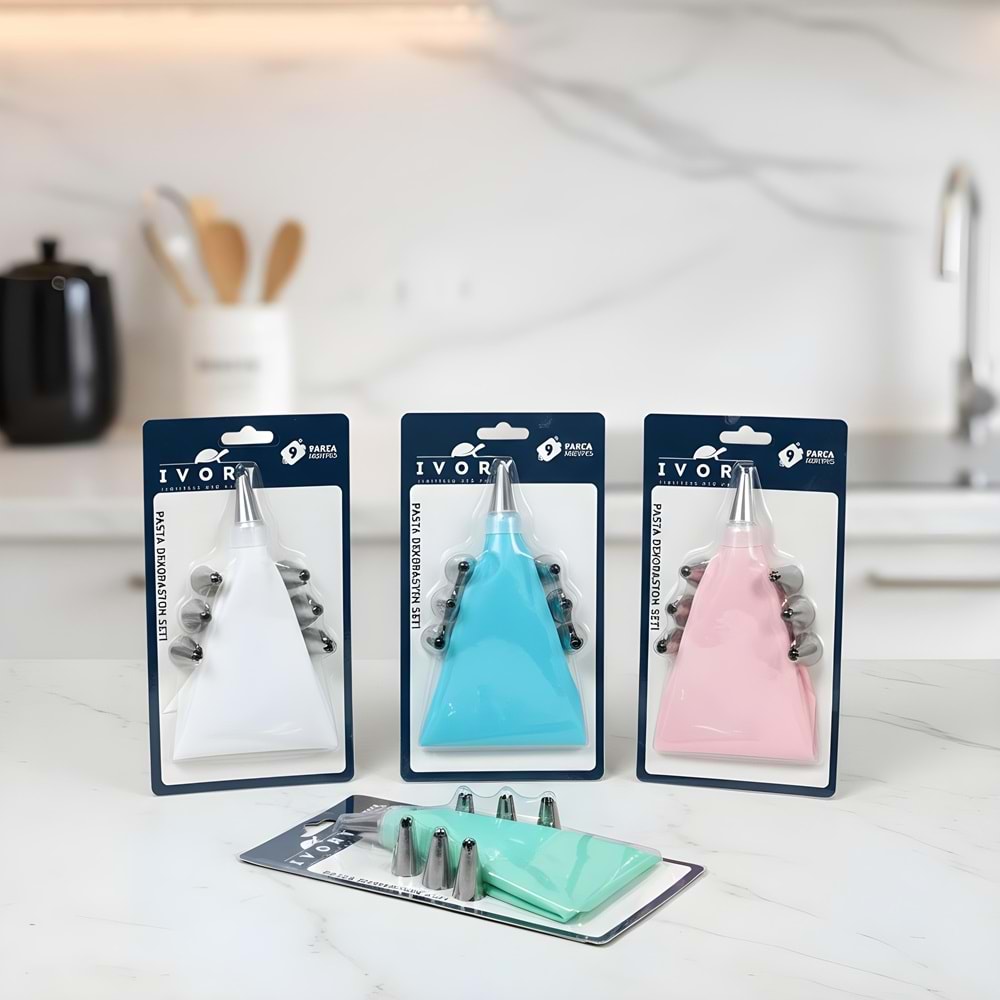 IVORY SİLİKON KREMA TORBASI DUY SETİ 240*