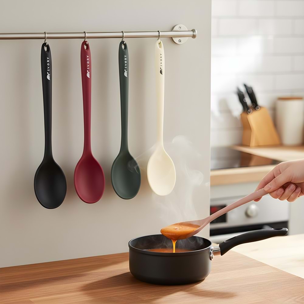 IVORY JUMBO SİLİKON DERİN KAŞIK PK12 120*