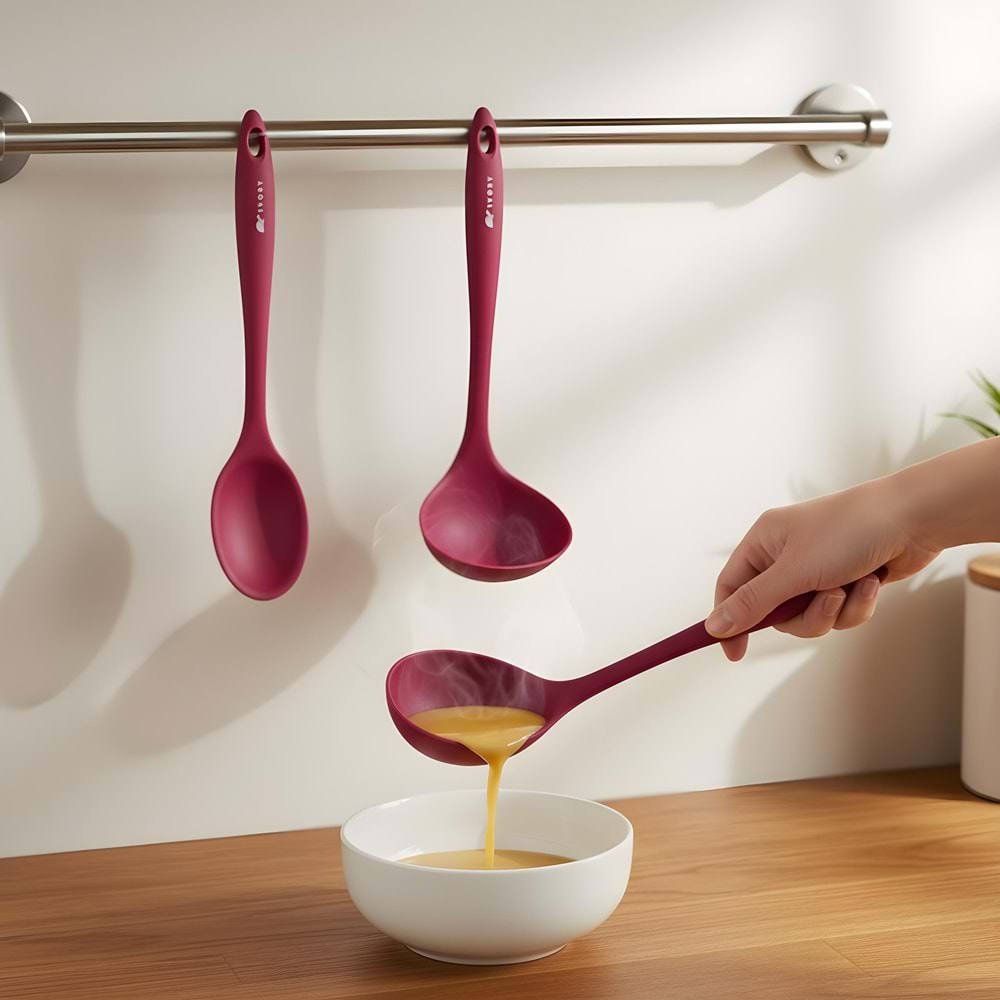 IVORY İKİLİ SİLİKON MUTFAK SETİ 96*