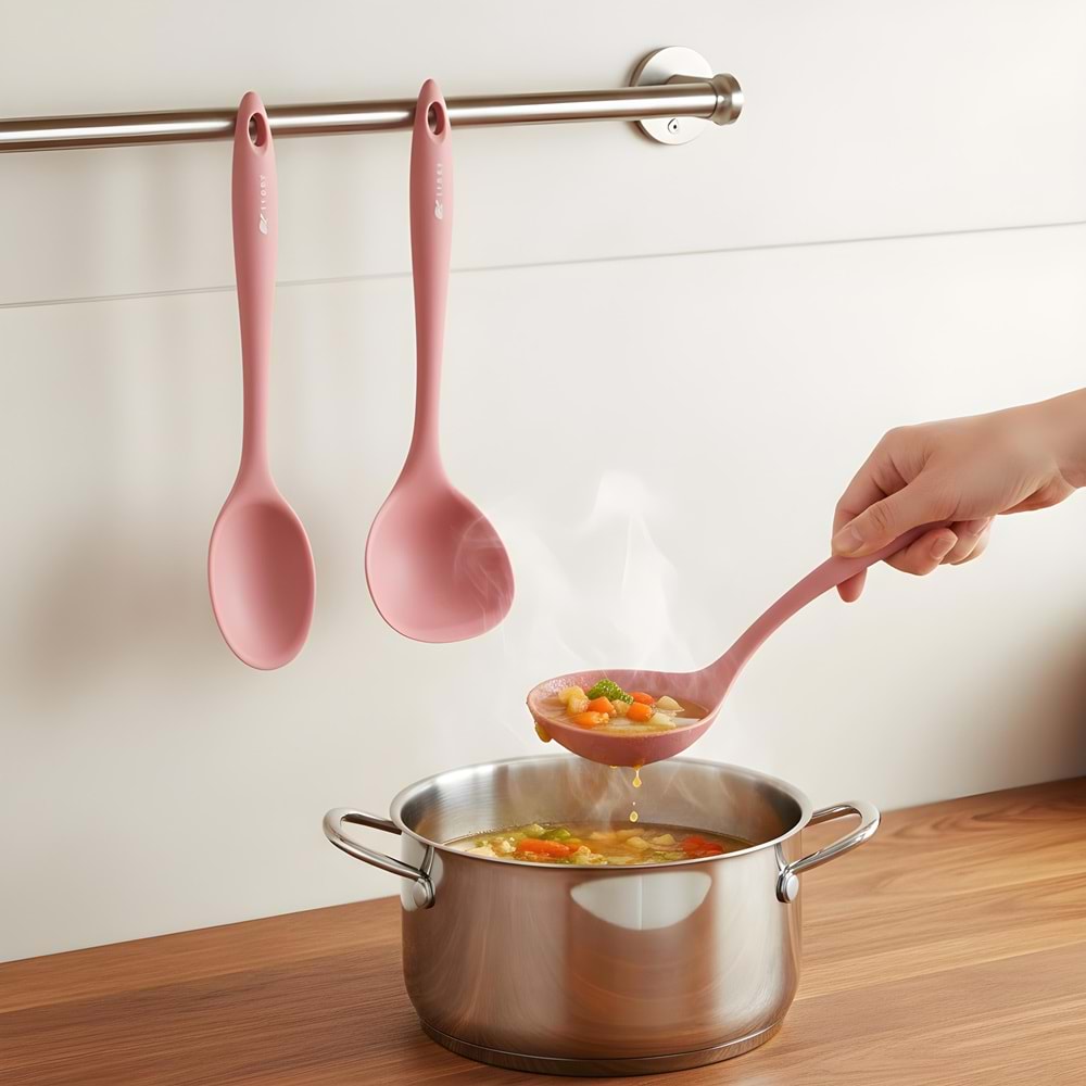 IVORY İKİLİ SİLİKON MUTFAK SETİ 96*