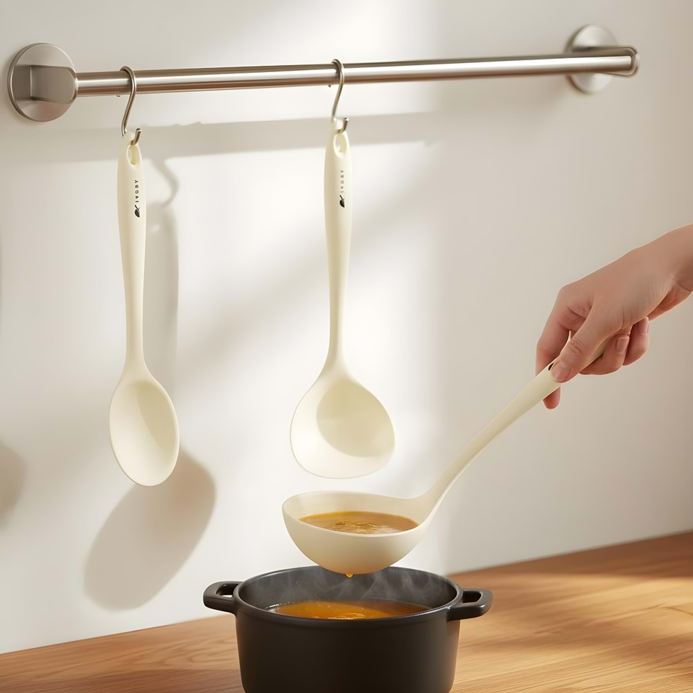 IVORY İKİLİ SİLİKON MUTFAK SETİ 96*