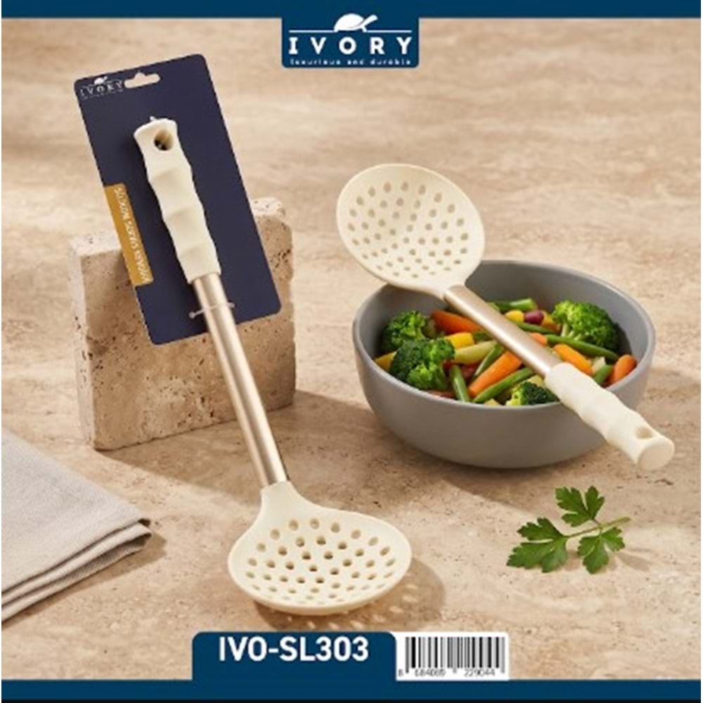 IVORY GOLD SERİSİ SİLİKON SERVİS KEVGİRİ 24*