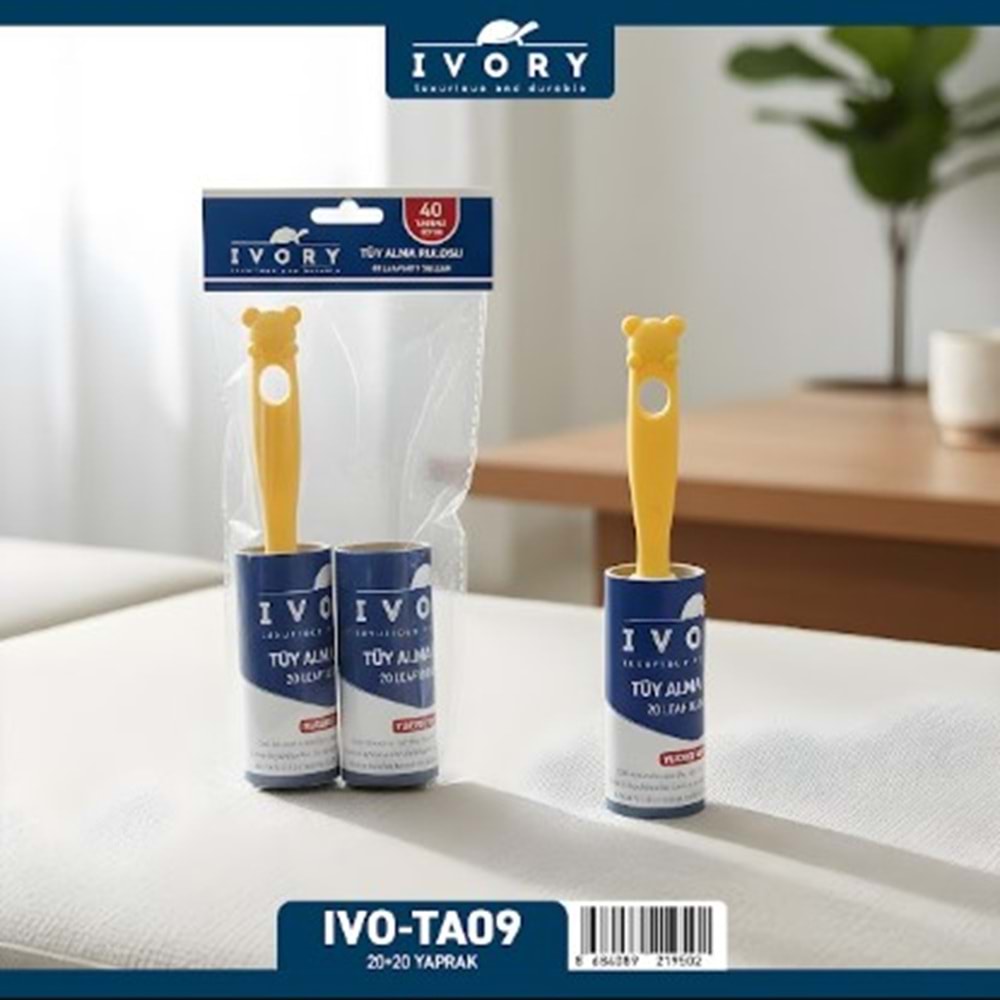 IVORY 40 YAPRAK TÜY ALMA RULOSU 120*