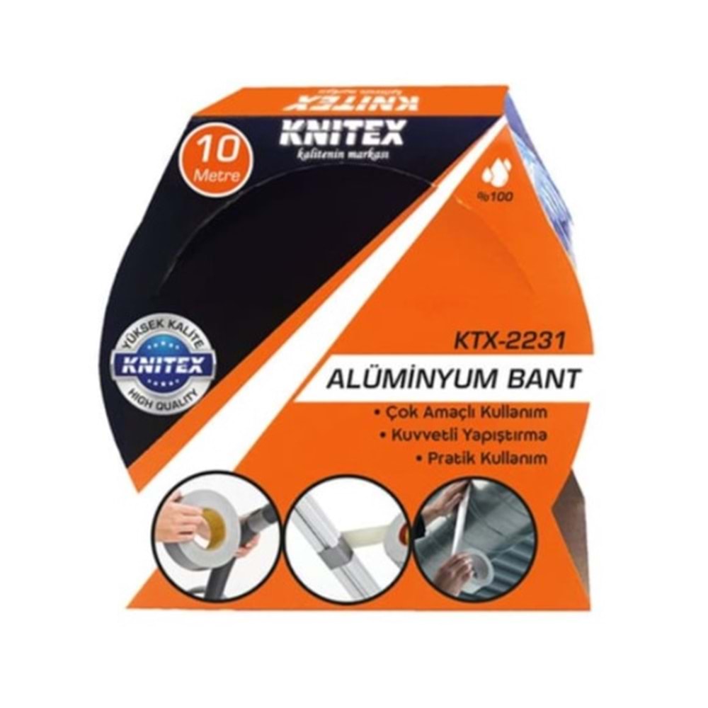 KNİTEX ÇOK AMAÇLI ALÜMİNYUM BANT 44MM