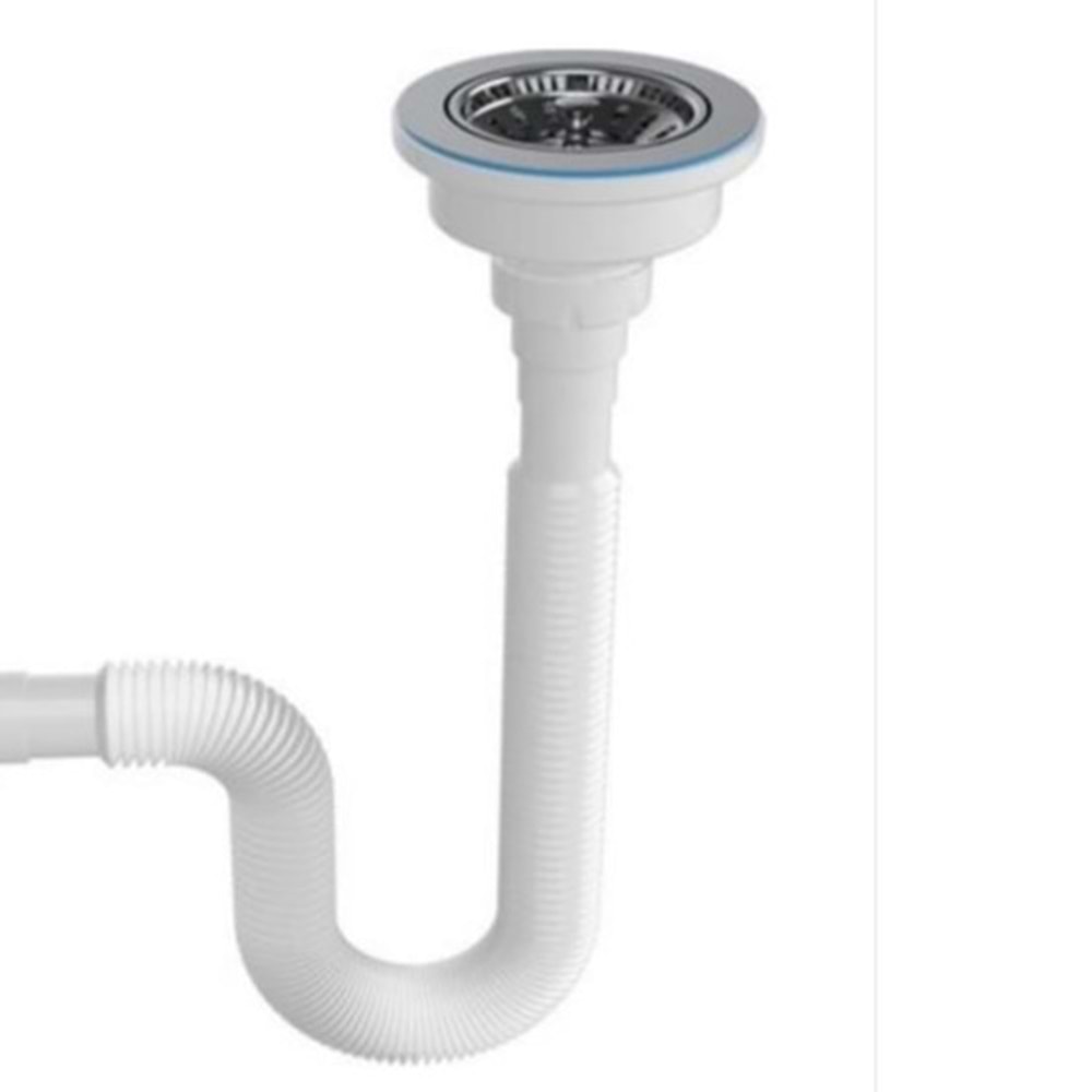 KNITEX GENİŞ AĞIZLI TIRNAKLI LAVABO SİFONU KÖRÜKLÜ GIRTLAK