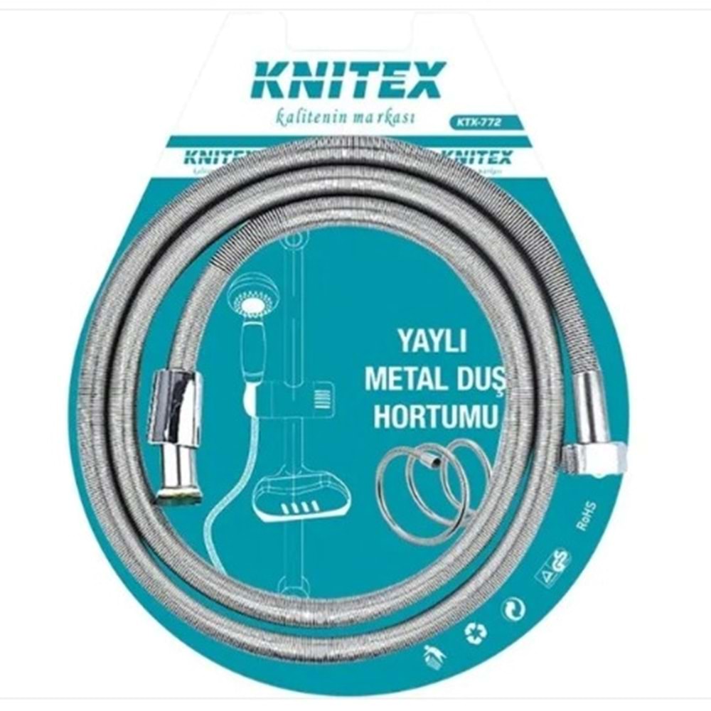 KNITEX METAL YAYLI DUŞ HORTUMU