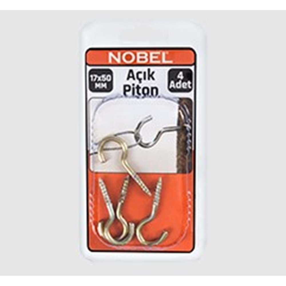 NOBEL FIX AÇIK PİTON 17x50 MM 4 LÜ
