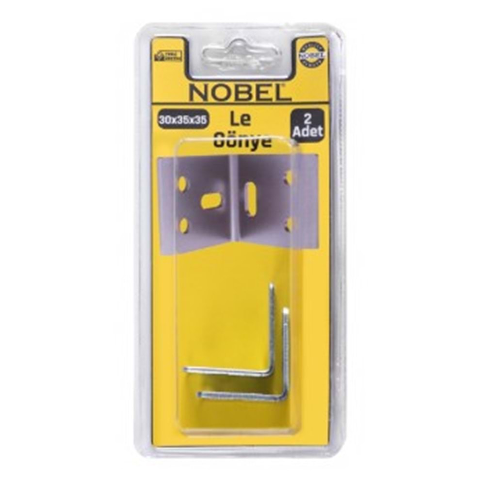 NOBEL FIX LE GÖNYE 30X35X35 (2MM) 2 Lİ 12*