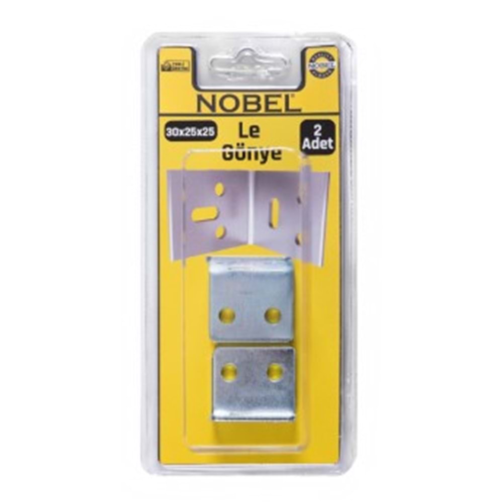 NOBEL FIX LE GÖNYE 30X25X25 (2MM) 2 Lİ