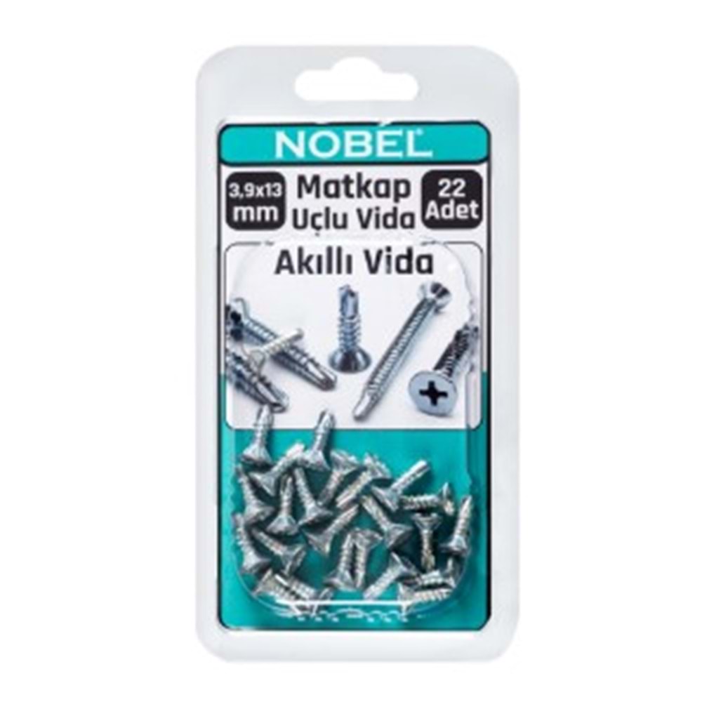 NOBEL FIX YHB MATKAP UÇLU VİDA 3,9 X 13 MM 22