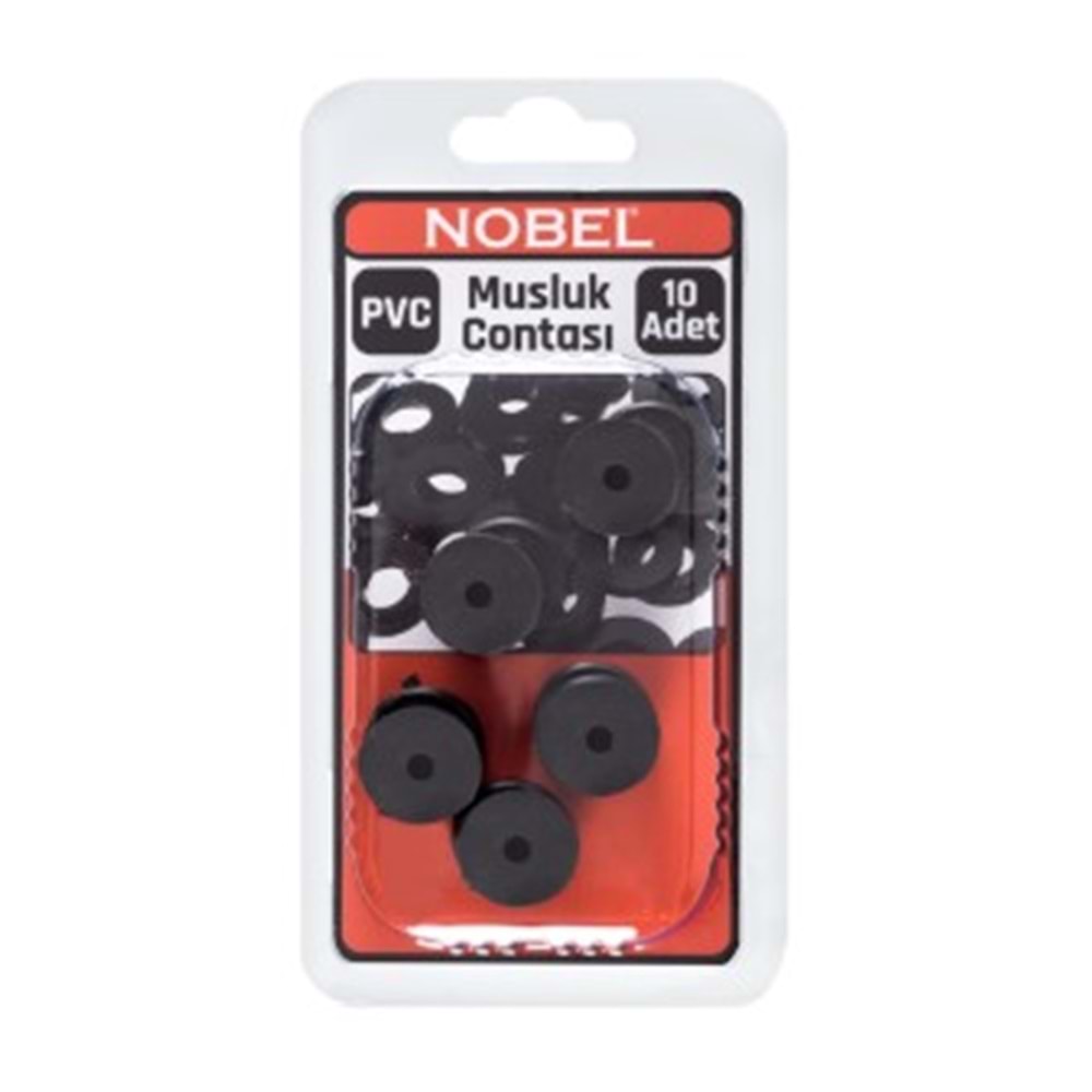 NOBEL FIX MUSLUK CONTASI PVC 10 LU
