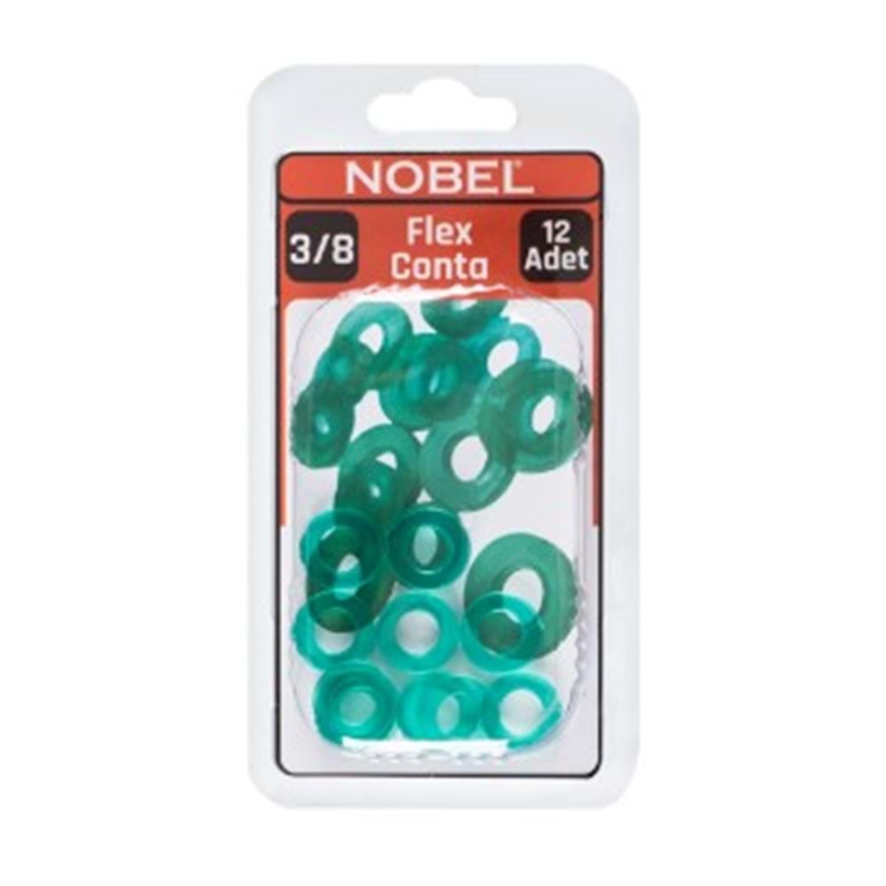 NOBEL FIX YEŞİL FLEX CONTA PVC 3/8 12 Lİ