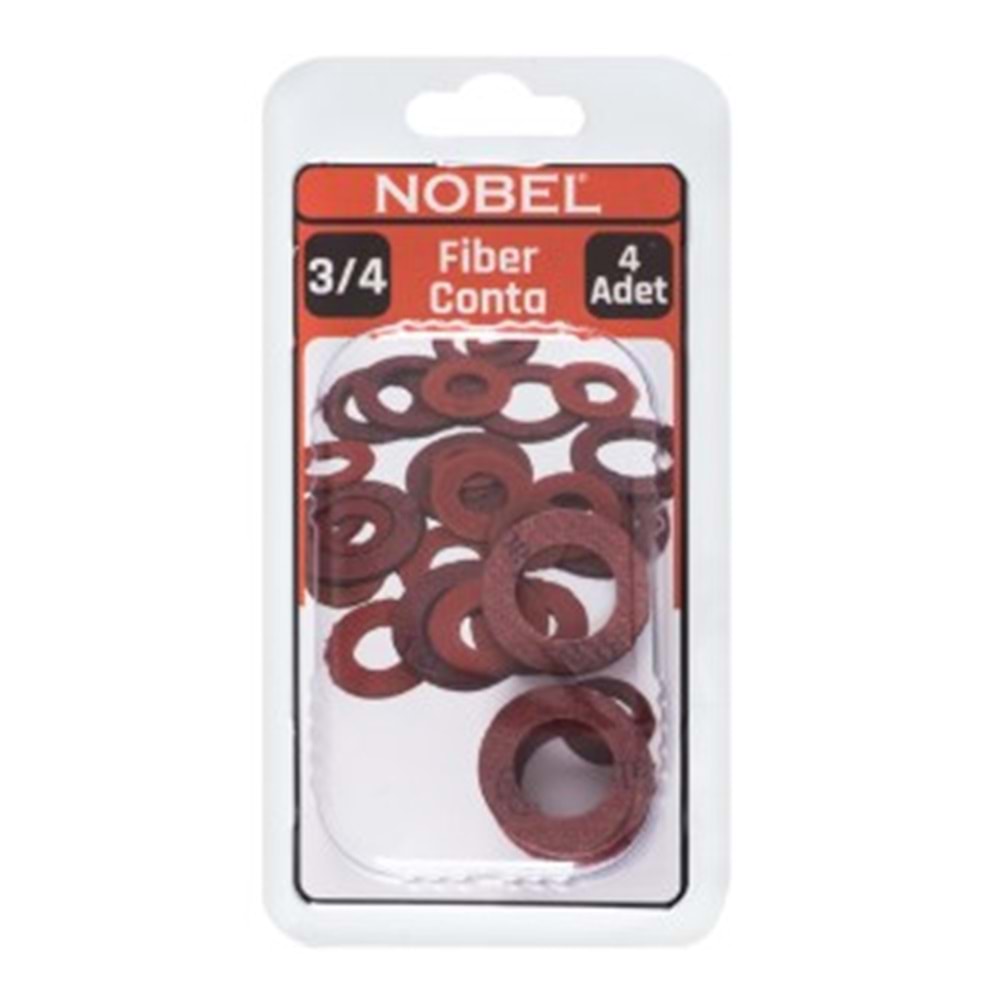 NOBEL FIX FİBER CONTA PVC 3/4 4 LÜ 12*
