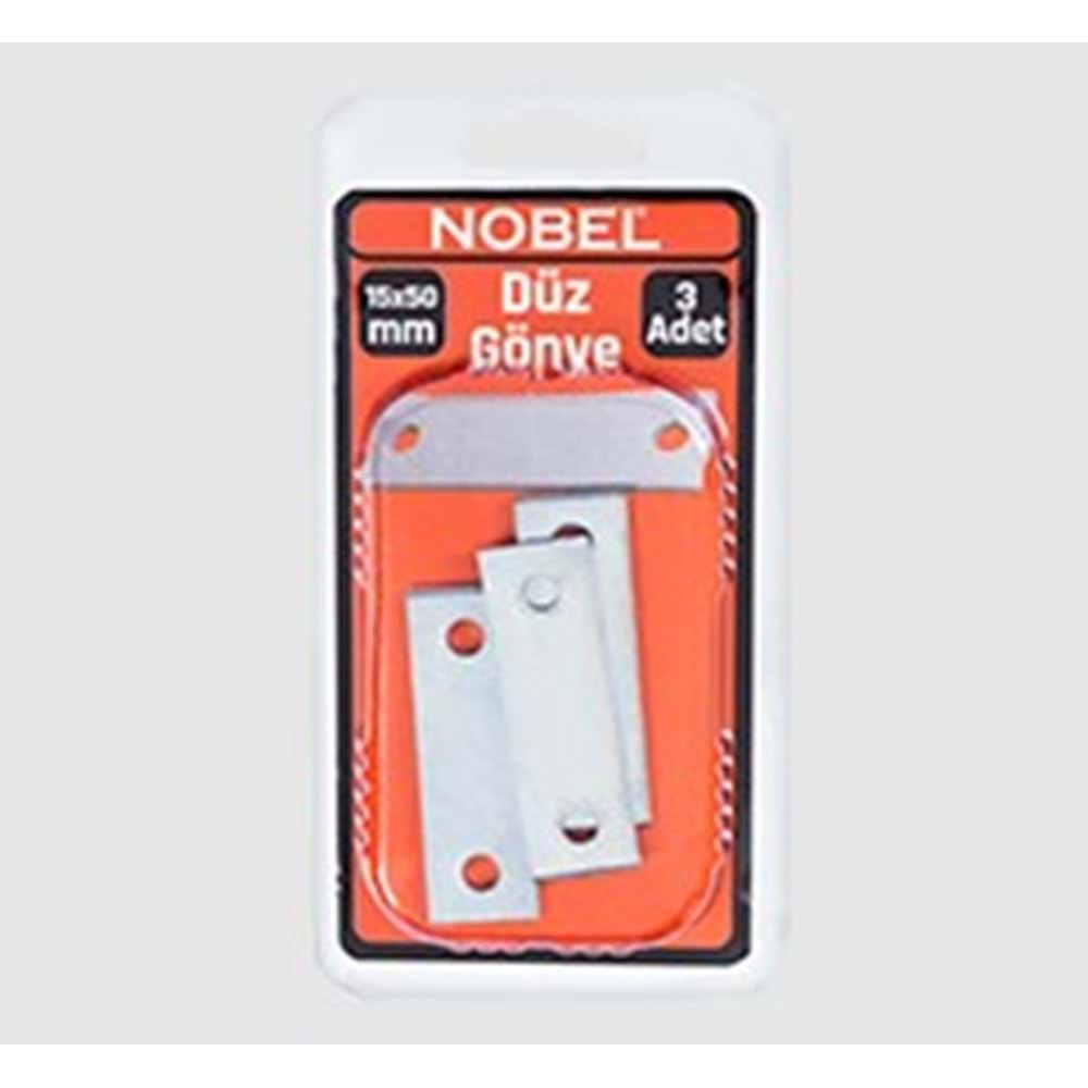 NOBEL FIX DÜZ GÖNYE 15X50 (2MM) 3 LÜ