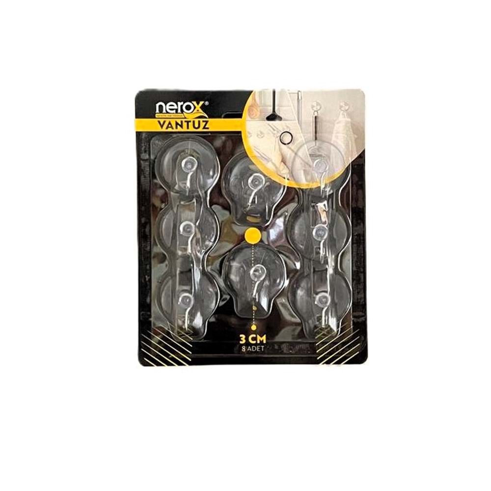 NEROX VANTUZ ASKI KÜÇÜK 8 Lİ KARTELA *12