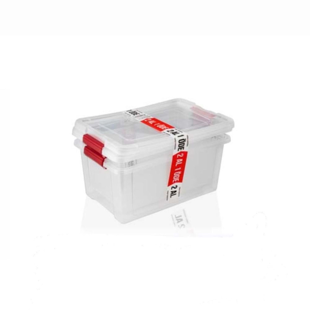 ORGANİZERS FRESH CLINK SAKLAMA KABI 2Lİ SET 9,0LT X2 12*